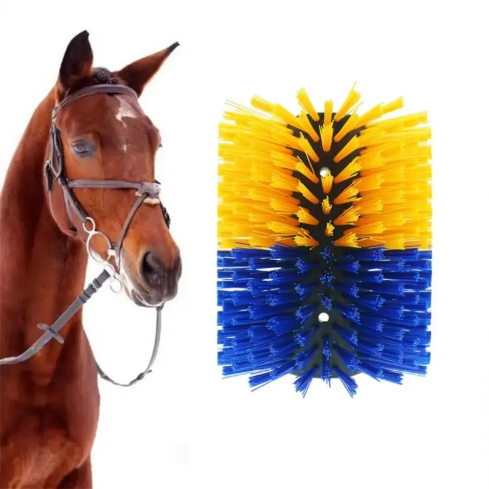 Deep Massage Livestock Grooming Brush Quick-Connect System Cylinder Brush Massage Grooming Tool Scratching Brush