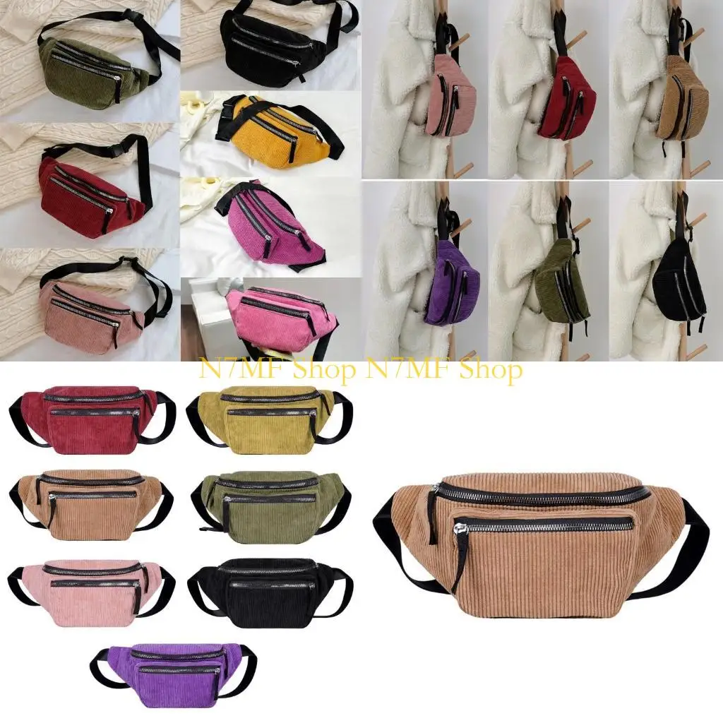 

N7MF Crossbody Bags for Women Fashion Slings Purse Shoulder Bag Fannys Pack Causal Chest Bum Bag Crossbody Purse Belt Bags
