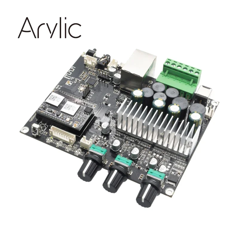 Arylic AMP 2.1 New Model Extender Wireless HiFi Audio WiFi Bluetooth Subwoofer DIY Power Amplifier Board