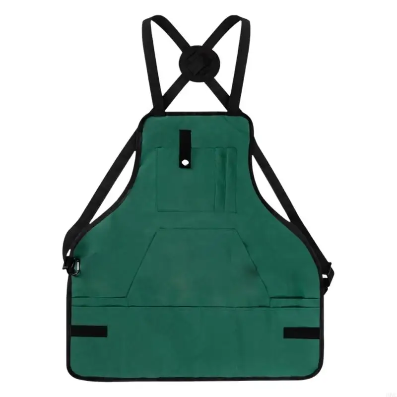 MultiFunctional Work Apron For Craftsmen Chefs And Handymen Canvas Apron for Kitchen and Workshop Crafting Supply J0MC