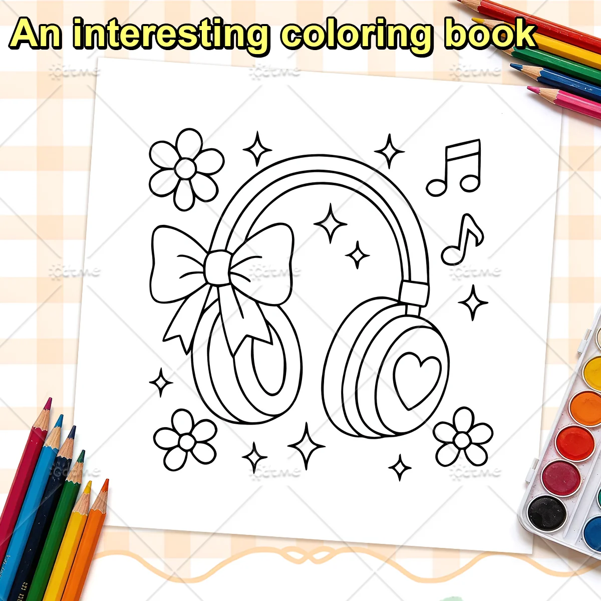 K-POP Malbuch für Erwachsene mit Cartoon-Motiven und Einfachen Mustern zur Entspannung, DIY Mal- und Zeichenbücher für Jugendliche – Detail 6