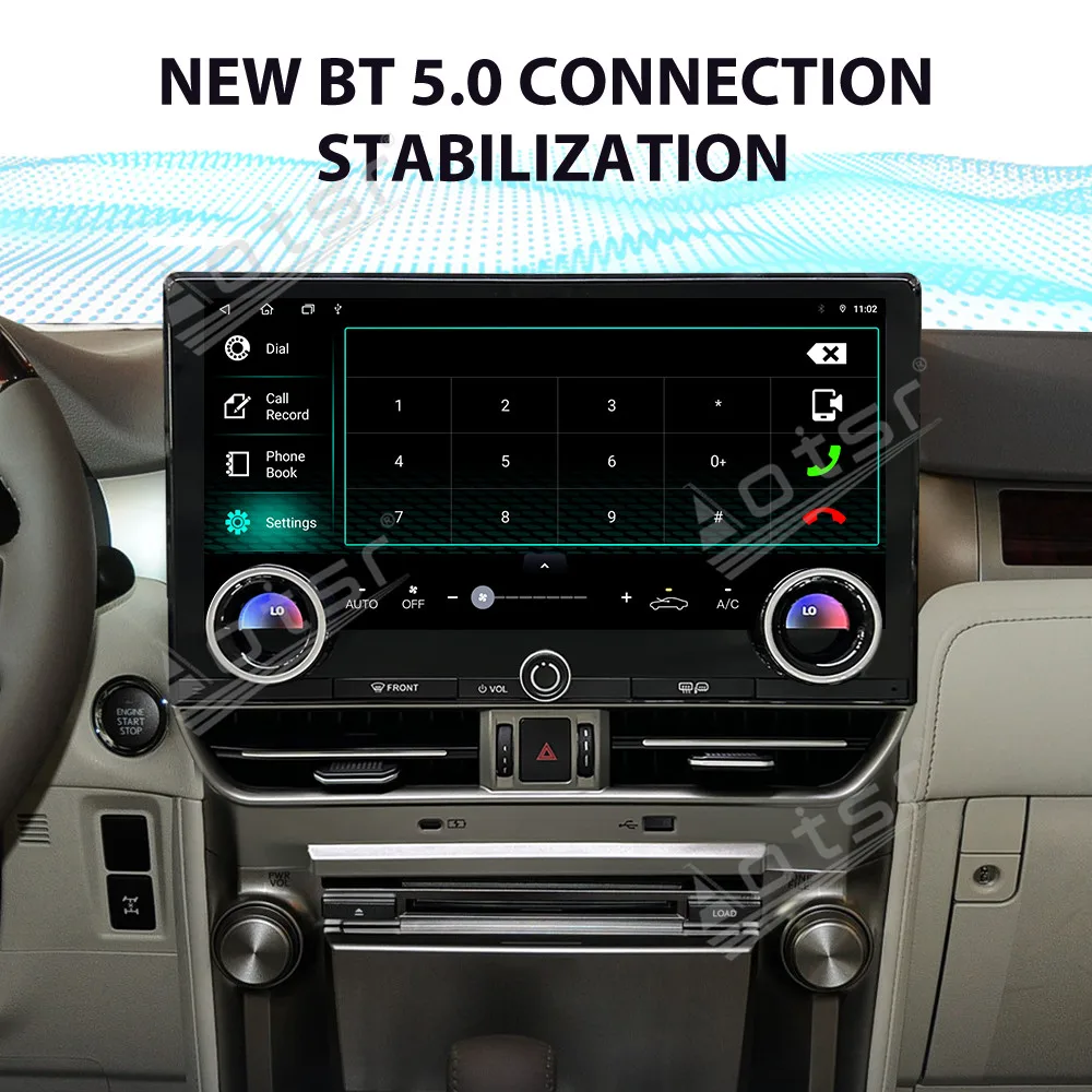 13.1” 8 Core Upgrade 2024 Android Car Multimedia Automotive Radio For Lexus GX460 GX400 2010~2023 GPS Navigation WIFI Head Unit