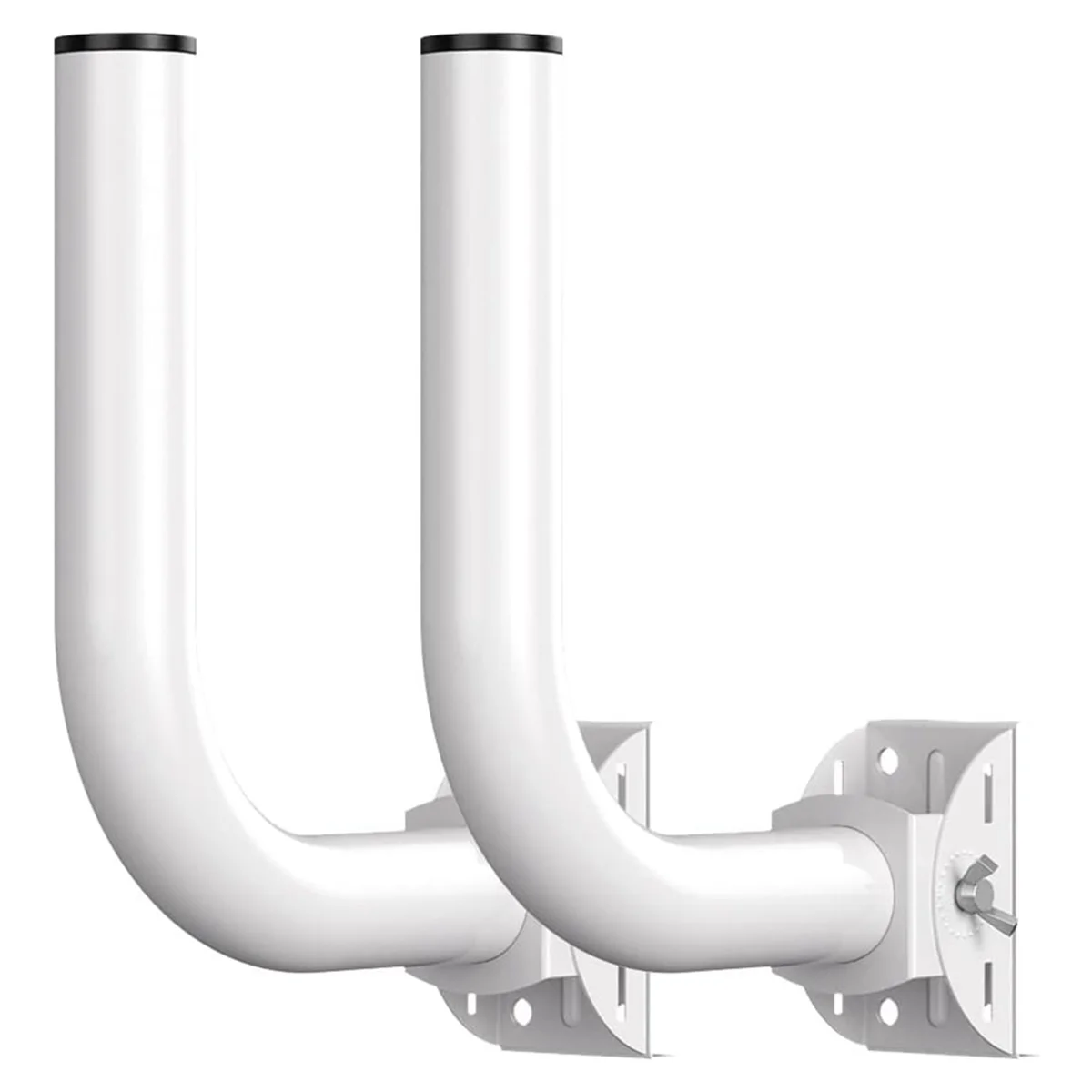 Universal Wireless Bridge Bracket Mount,Pole and Wall-Mounted Mount for Outdoor Ap Access Point Client Bridge