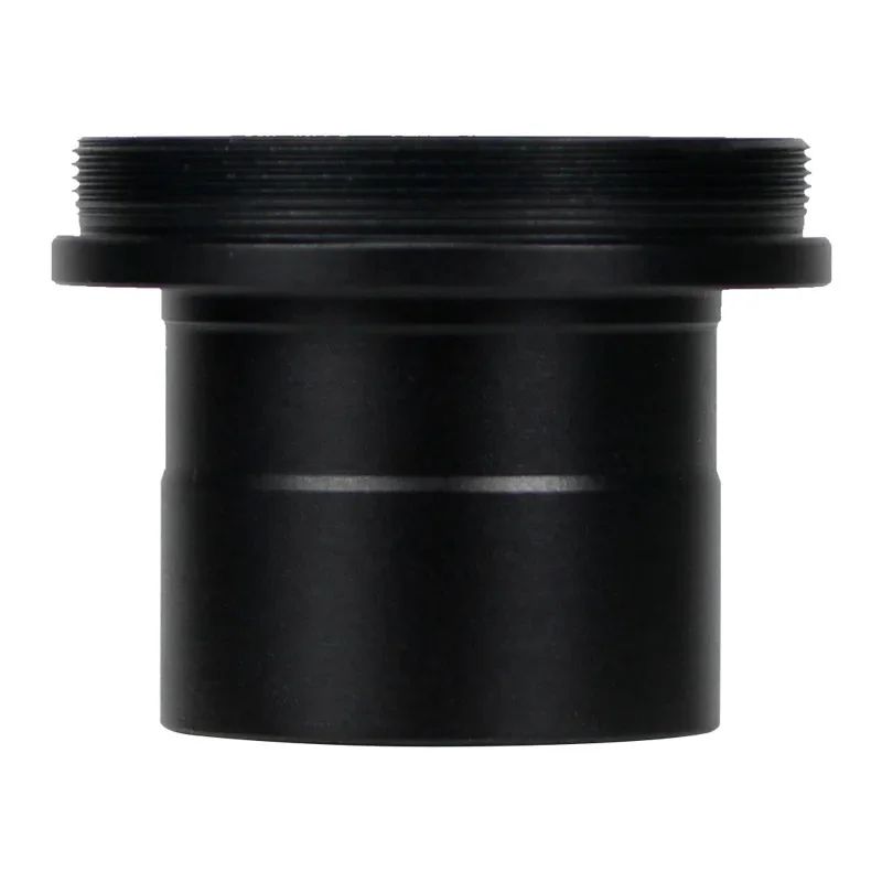 1.25 Inch to T2 (M42 x 0.75) Telescope to Camera T  mount Adapter Tube Ring Aluminum Alloy with M28.6 x 0.6mm Filter Thread