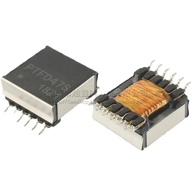 5PCS / PTFD47S patch EFD20 36-72V 48V to 5V 8A 1800V POE switching power supply transformer