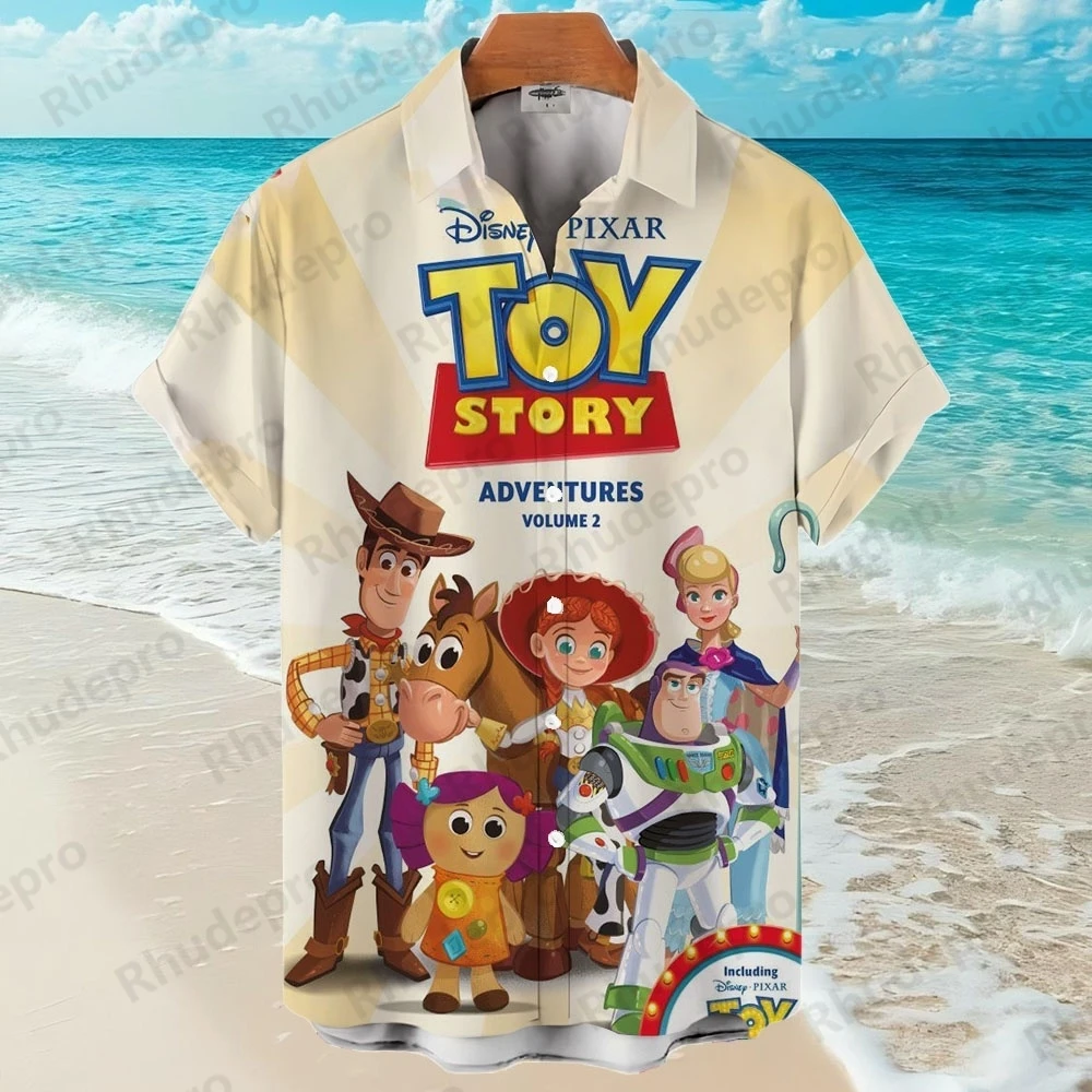 

Летняя женская гавайская рубашка с Микки Маусом Disney, мужские повседневные рубашки, одежда для мальчиков, рубашки для девочек-подростков, модные рубашки Starwars Roupa De Homem