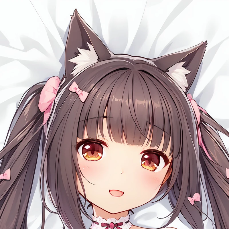 

Dakimakura Anime Pillow Case Chocola Double-sided Print Of Life-size Body Pillowcase Gifts