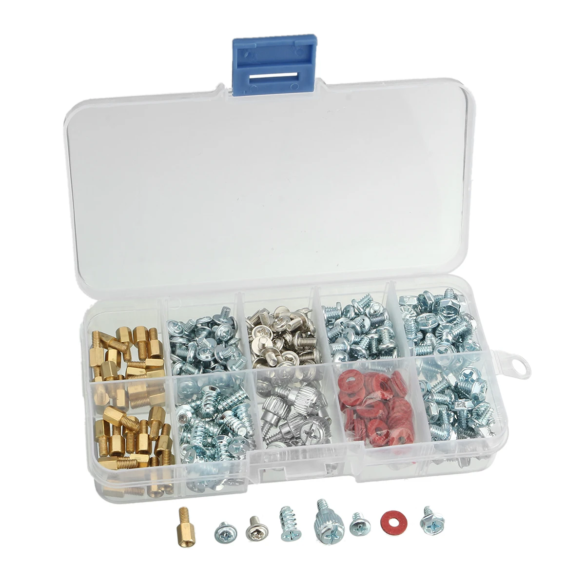 ELEGIANT 318Pcs Personal Computer Screw & Standoffs Set Assortment Kit for Mother Board