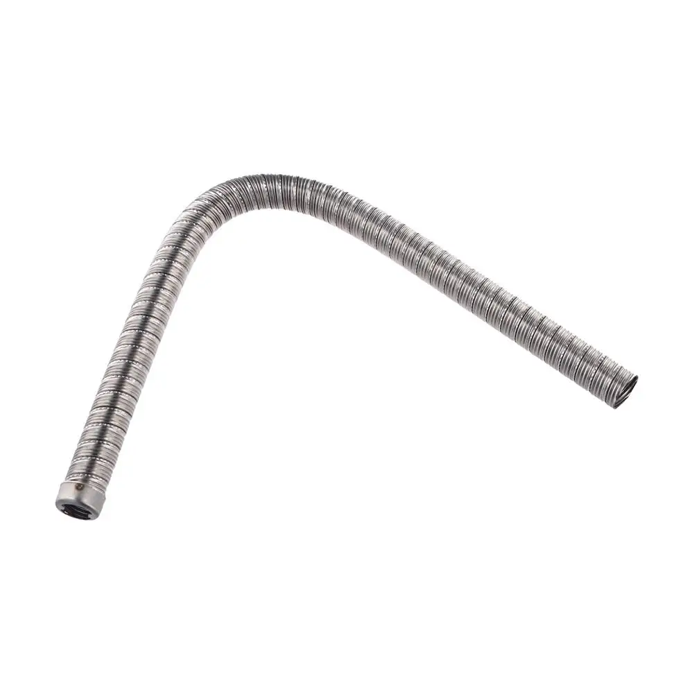 Car Heater Exhaust Pipe 24mm Dual-layer 60cm Air Parking Heater Exhaust Hose Line Stainless Steel For Webasto