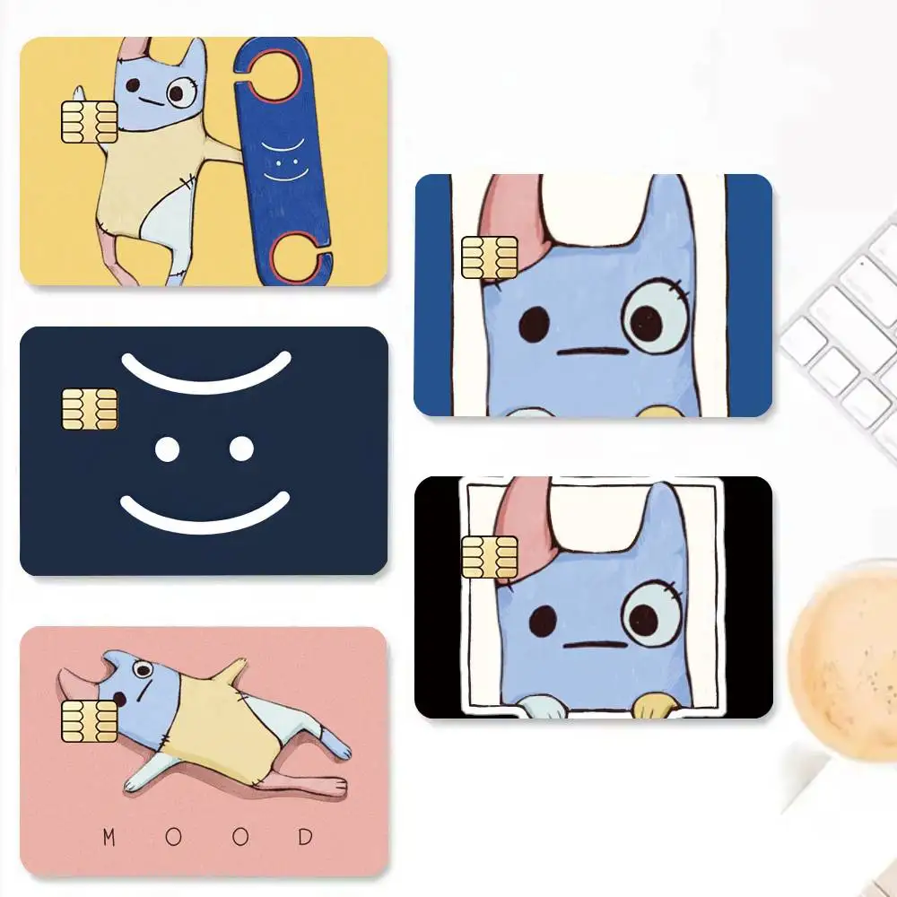 B-Bad Buddy BL Thailand TV N-Nong Nao Credit Card HD Stickers Small Chip Waterproof Sticker Game Card Decal Gift
