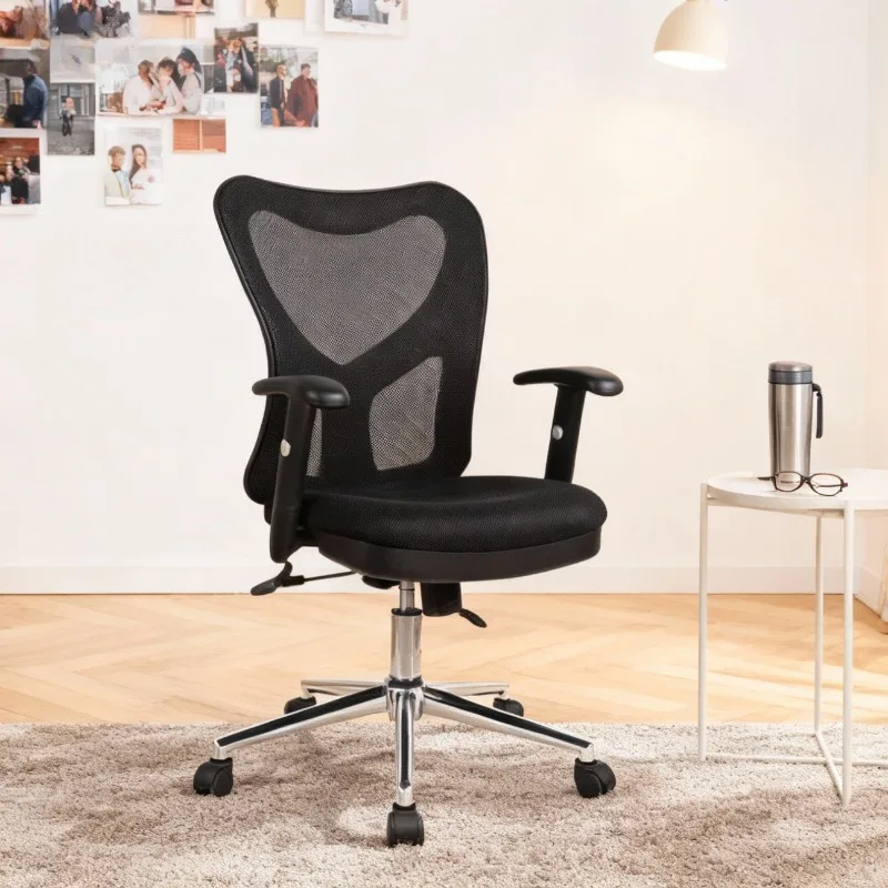 Silla De oficina negra, muebles De madera para el hogar, escritorio De Gamer, sillón, Chaise Gaming, sillas De comedor para dormitorio, Scaun De Gaming