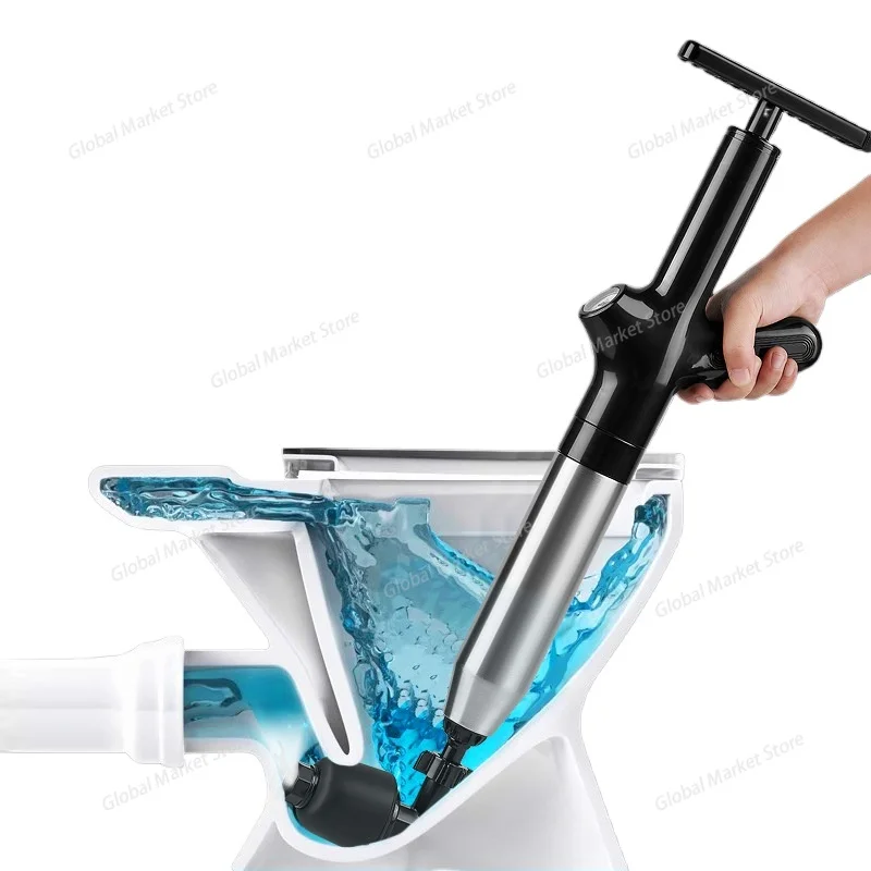 

Toilet unclogging tool, stainless steel one-shot unclogging,sewer magic tool,toilet,kitchen,universal pipe blocking special tool