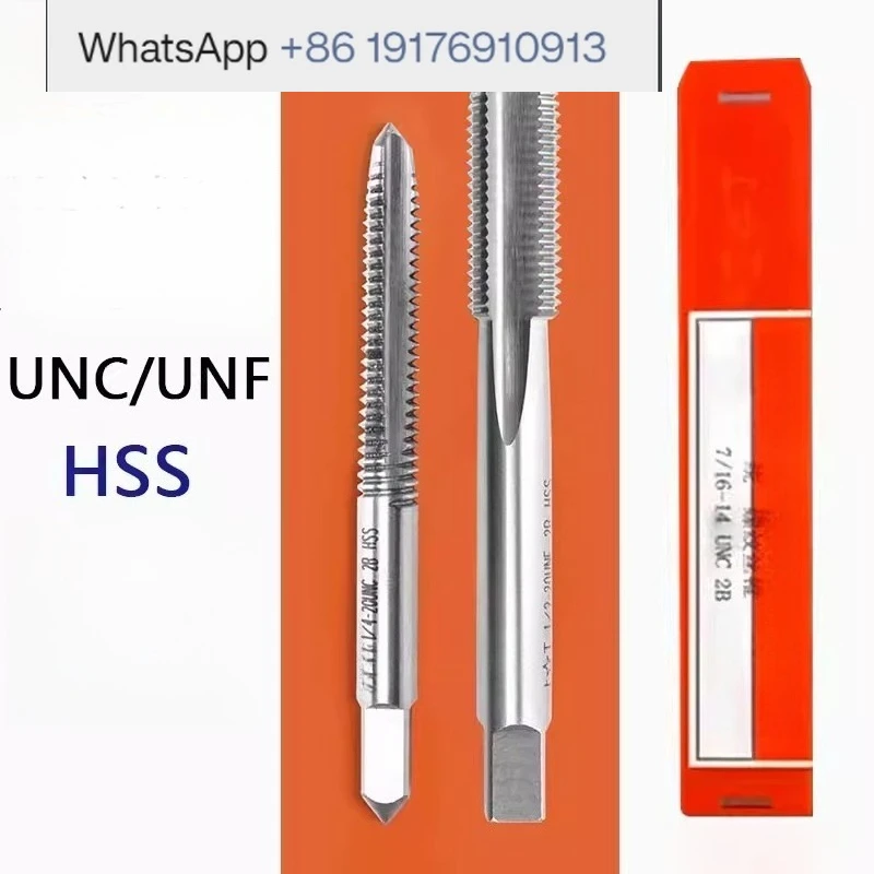 US taps, tapping 1/4-28 for uniform thread machines 5/16-18 1-12 UNC/UNF 2B
