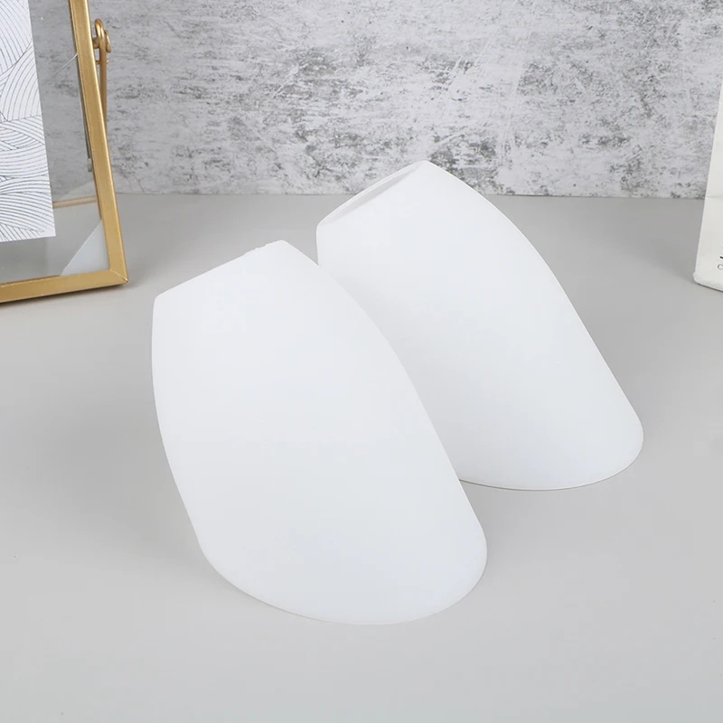 1 PC Plastic Lamp Shade Light Cover Floor Ceiling Decorative White Horseshoe Cage Shades Pendant Covers 13X8.5X8.5cm