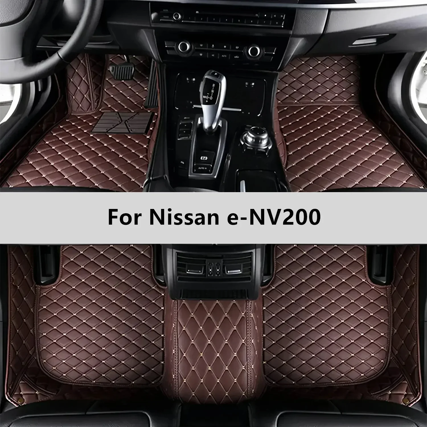 

Автомобильные коврики на заказ для Nissan E-NV200 2020 2021 2022 2023 2024 2025 2026 Коврик для автомобиля Аксессуары для интерьера