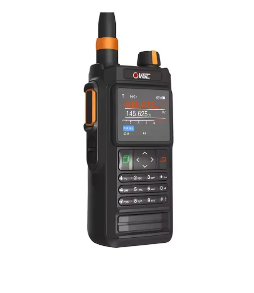 VR-N76 휴대용 UHF VHF 듀얼 밴드 IP67 양방향 라디오, 블루투스 GPS APRS/BSS