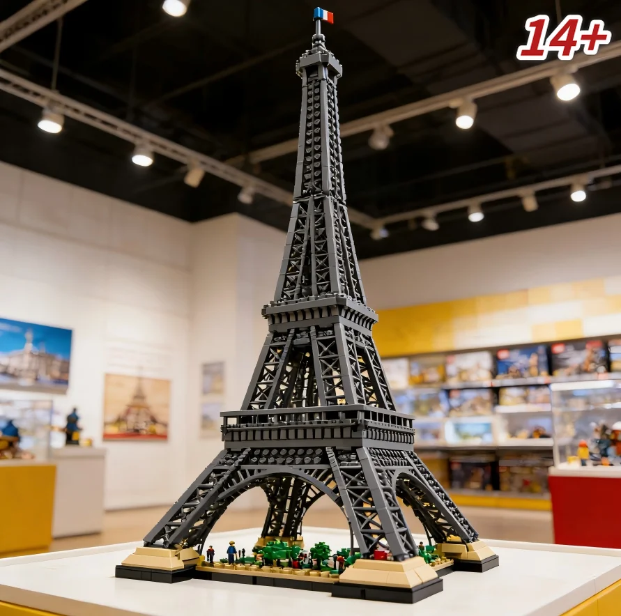 Nuevo Modelo De Torre Eiffel De París De 1.49M, 10001 Piezas, Ladrillos De Construcción, Elegante Adorno De Oficina — -52%, 147.37€ Coupon, from 130.69€ – 52% descuento – €130.69