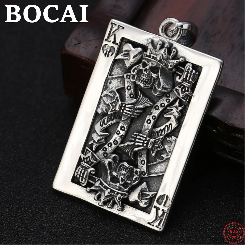 bocai-trendy-s925-sterling-silver-pendants-creative-personality-poker-k-tag-hip-hop-skull-pure-argentum-jewelry-for-men-women