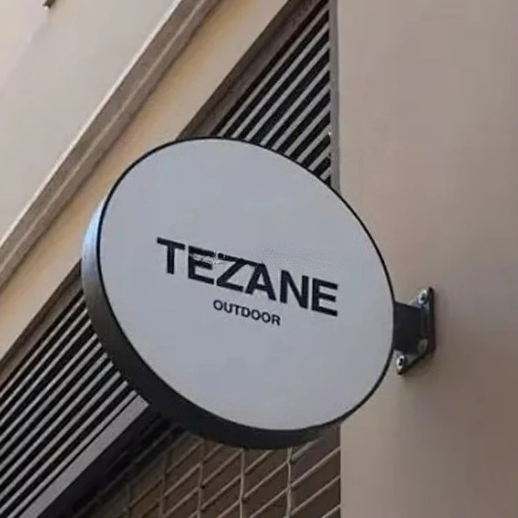 

Bright Round Light Emitting Diode Light Box with Aluminum Frame for Advertising