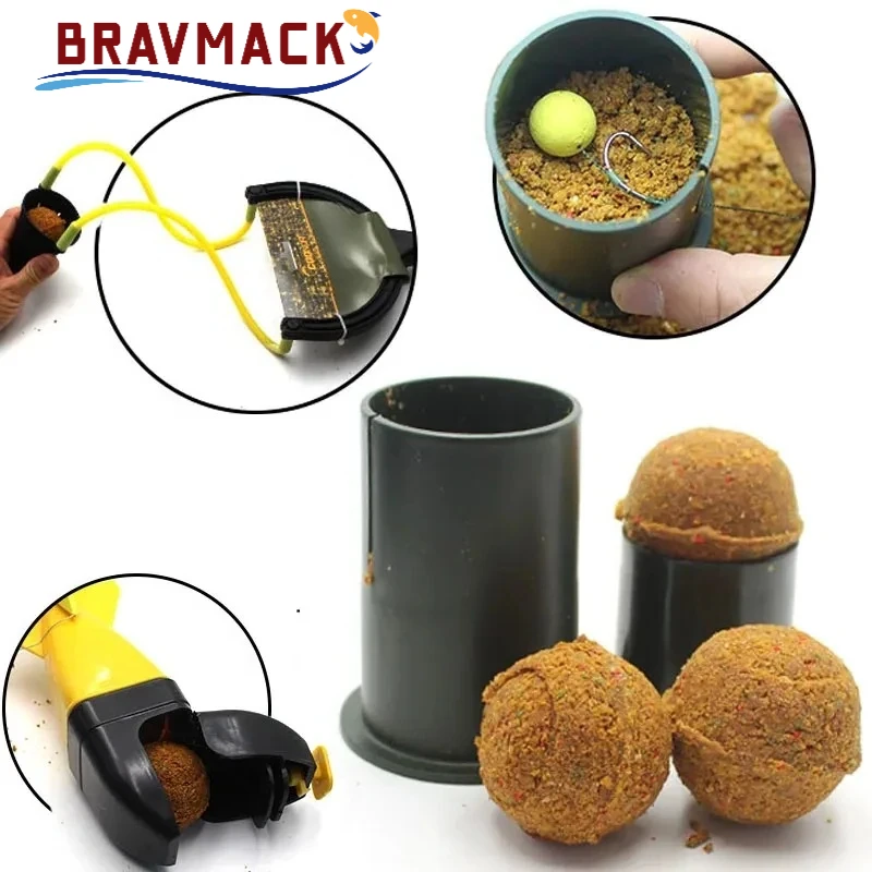 BRAVMACK Carp FishingRocket Feeder Large Small Spod Bomb Float Lure Bait Holder Pellet Rockets Feeders Position Gear Accessories