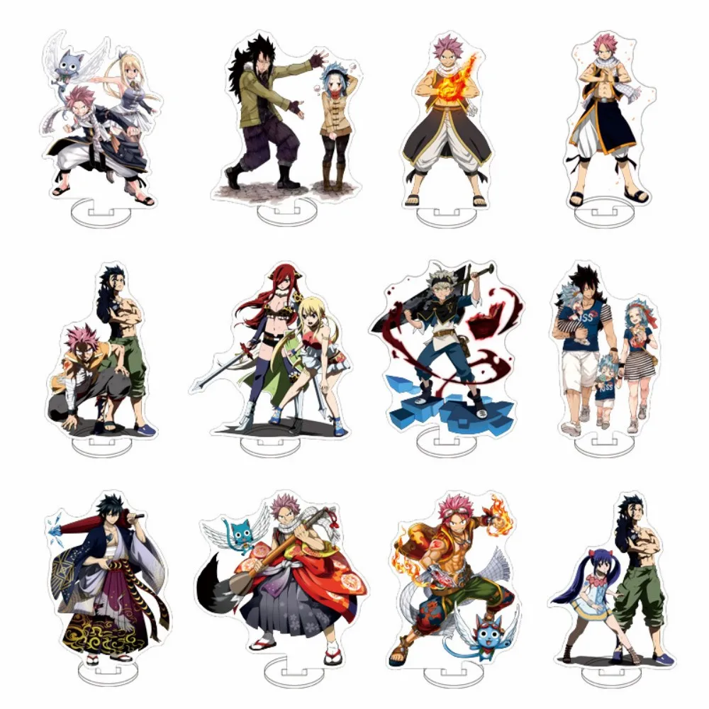 15CM Anime FAIRY TAIL 100 YEARS QUEST Acrylic Stand Model Cosplay Characters Ornament Accessories Goods Collection Gifts