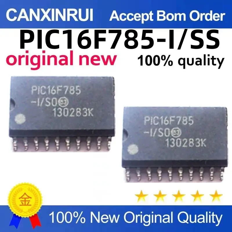 PIC16F785 PIC16F785-I/SS SSOP20 is newly imported and the original MCU chip can be directly shot