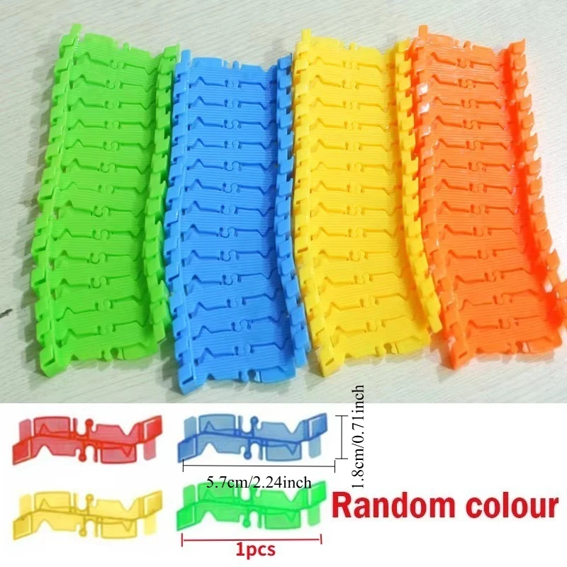 Jungen Urlaub Geschenk Elektrische Flash Track Auto High Speed DIY Montage Baustein Track Kinder Bildung Spielzeug – Detail 6