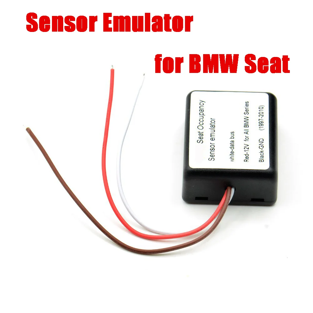 

Passenger Seat Occupancy Mat Bypass Sensor Emulator SRS for Air-bag Faulty Warning Code For BMW E60 E90 X5 X6 E92 E90 E46 E64