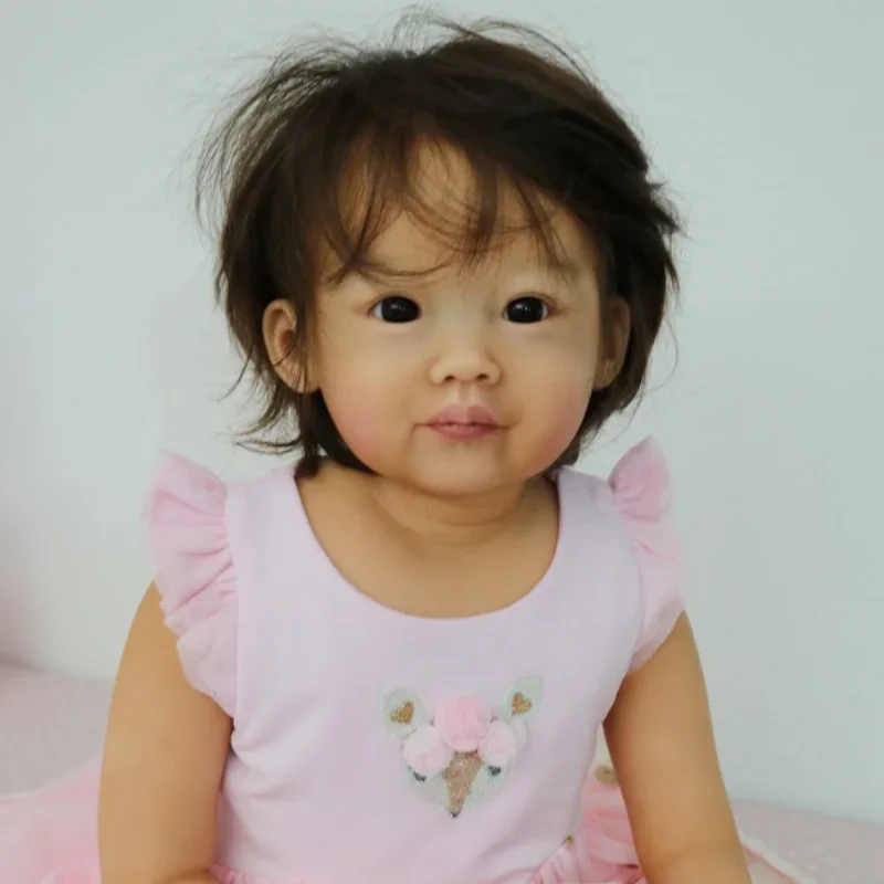 32inch Reborn Princess Girl Leonie Huge Baby Toddler Realistic Reborn Baby Girl Doll Parts Diy Unfinished Reborn Doll Kits