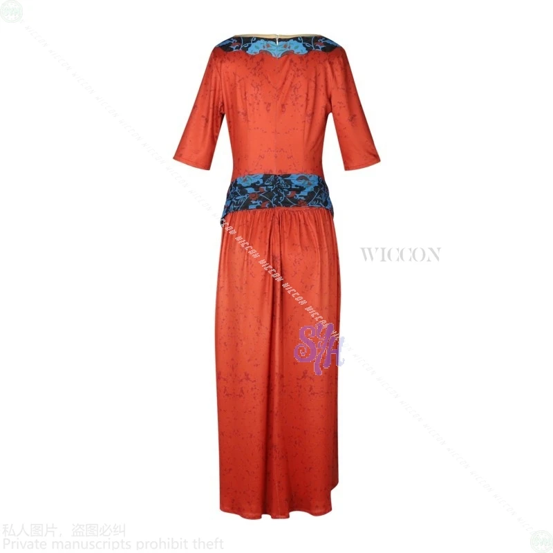 Anime The Game Of The Sultan Cosplay Maggie Costume Shaping Dress Sexy Lingerie Retro Floral Patterns Lolita Wigs Halloween Cos view 5