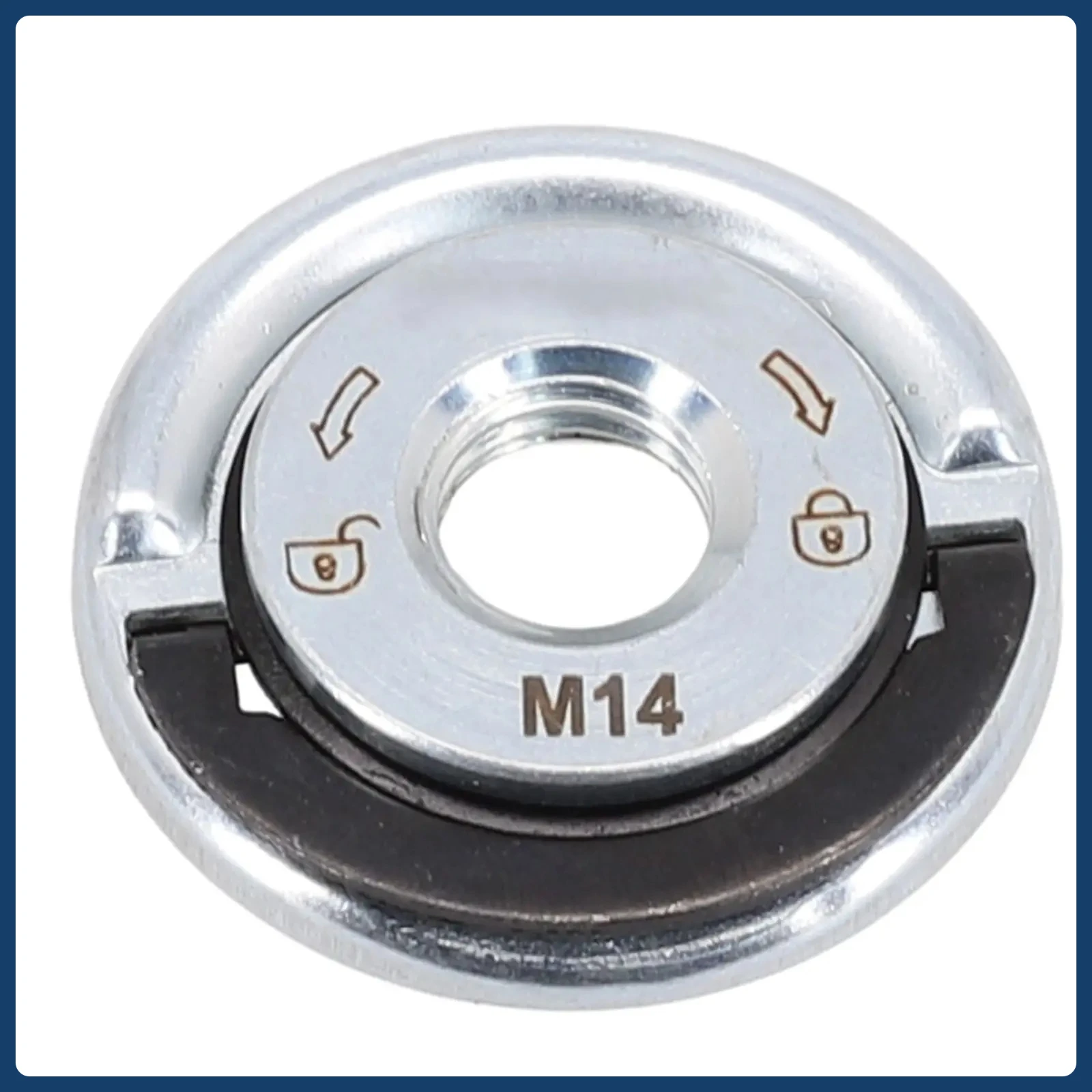 

1PCS M14 Angle Grinder Pressure Plate Quick Release Self-Locking Grinder Pressing Plate Flange Nut Power Tools Common Parts Tool