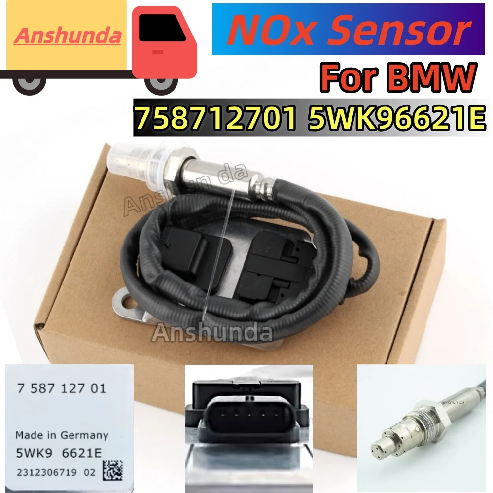 

758712701 5WK96621E Nitrogen Oxygen Sensor For BMW E82 E87 E88 E91 E92 E93 LCI N43 E93 LCI with N43 Nox Sensor