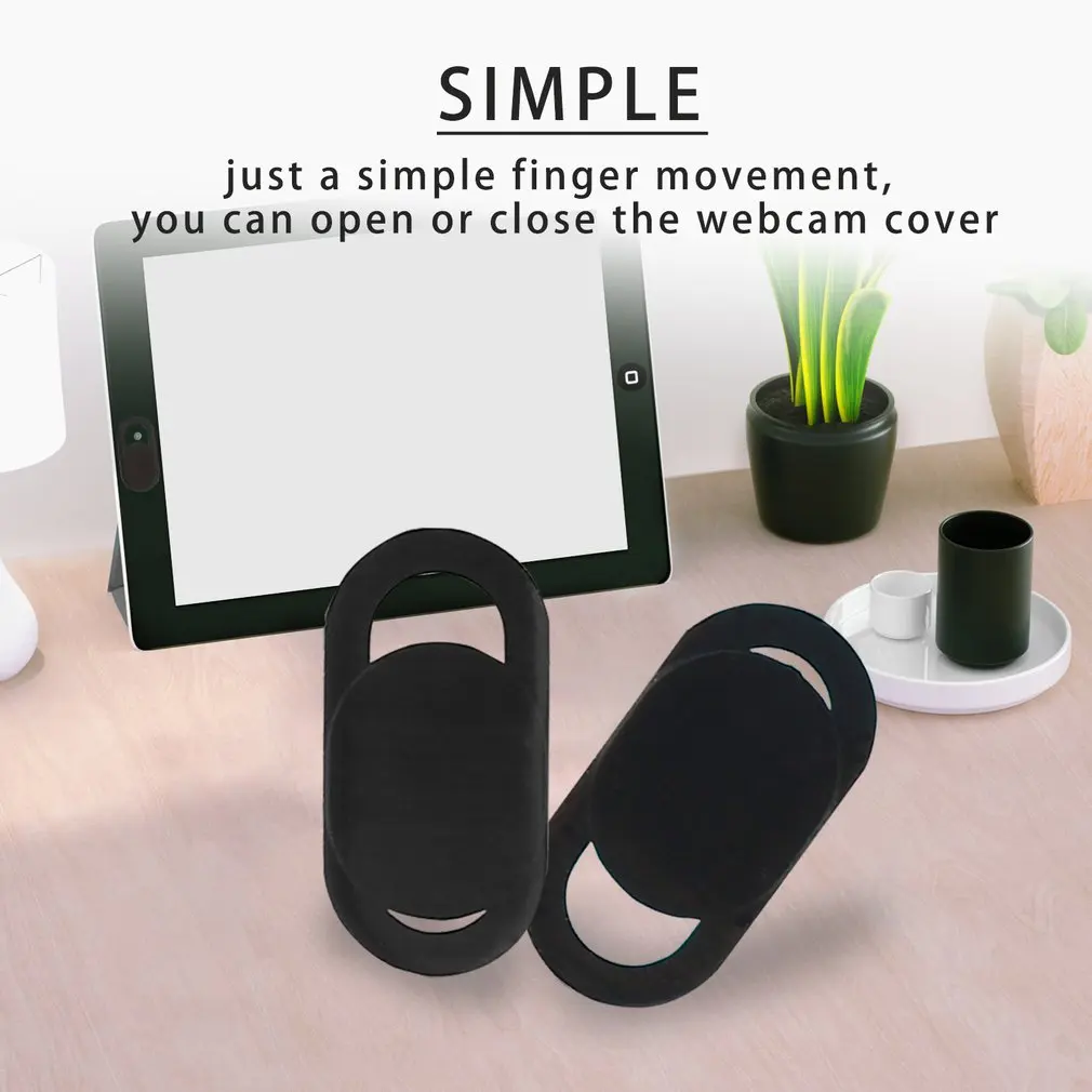 3PCS/6PCS Lens Cover Shutter Magnet Slider Sticker Laptop Pc Mobile Phone Camera Lens Sticker Universal Practical Len Sticker