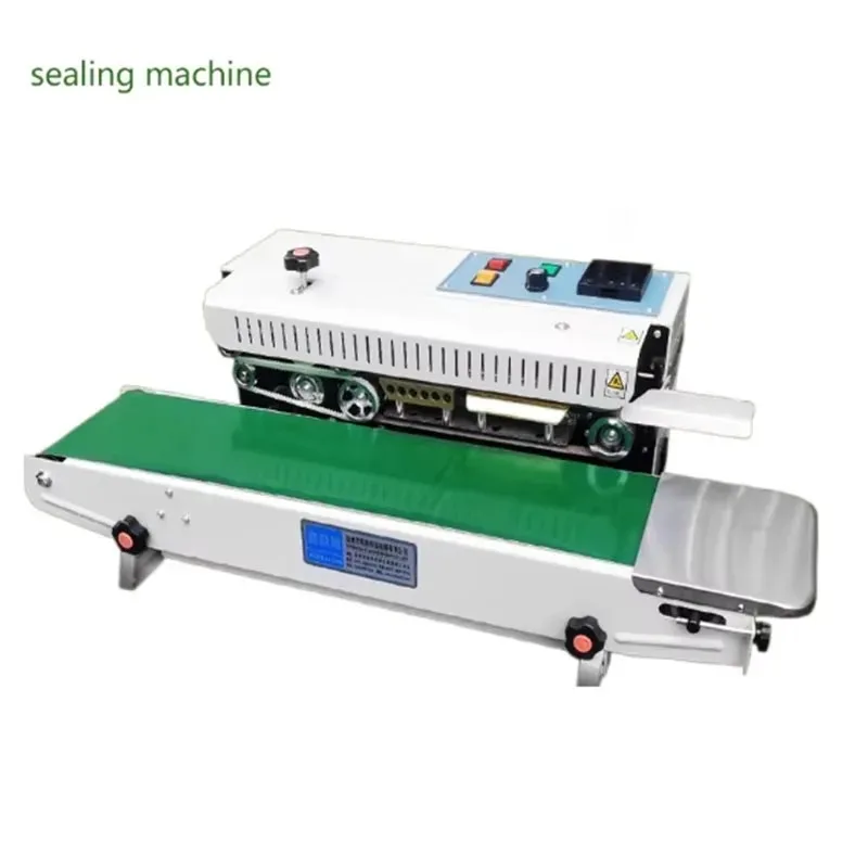 

FR-900m 6-12mm Automatic Horizontal Continuous Bag Sealing Machine Plastic Bag Belt Sealer Electric Bag New Sealer