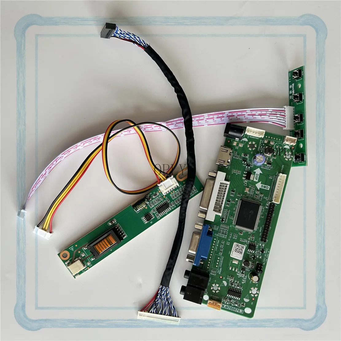 

Для LP150X08 LP150X08-TLAC LP150X08-B3 1024X768 15 дюймов M.NT68676 комплект платы контроллера HDMI-совместимая ЖК-панель VGA DVI DIY