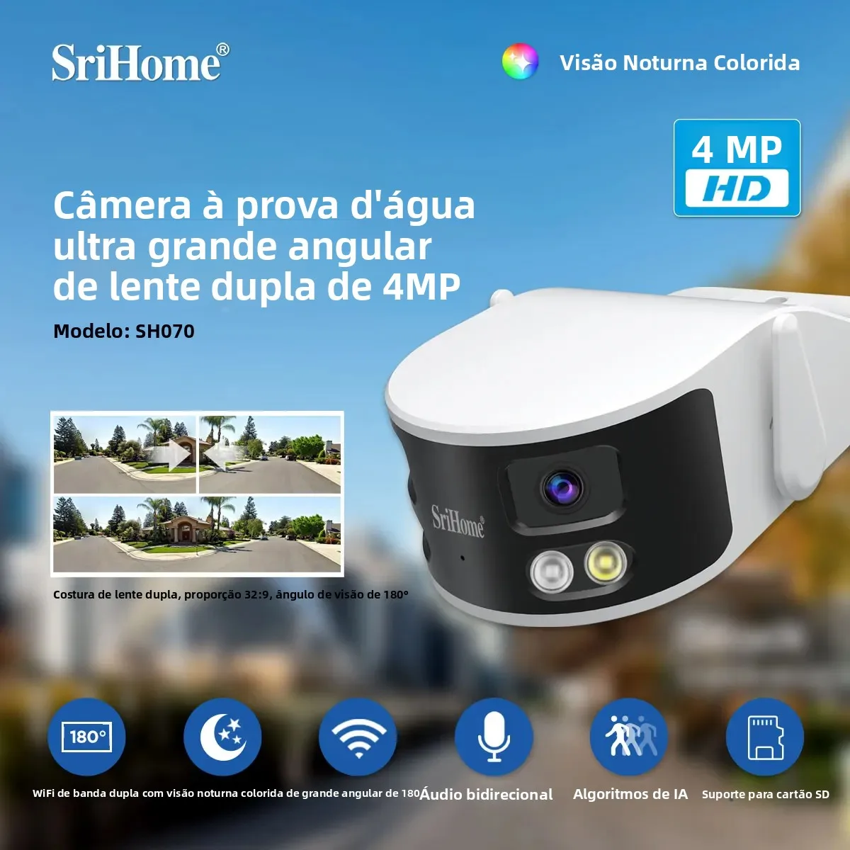camara-de-seguridad-srihome-sh070-5g-wifi-tipo-bala-con-lente-de-2x2mp-y-180°-°-camara-ip-panoramica-de-doble-lente-con-amplio-Angulo-de-vision-camara-de-vigilancia-ip-cctv