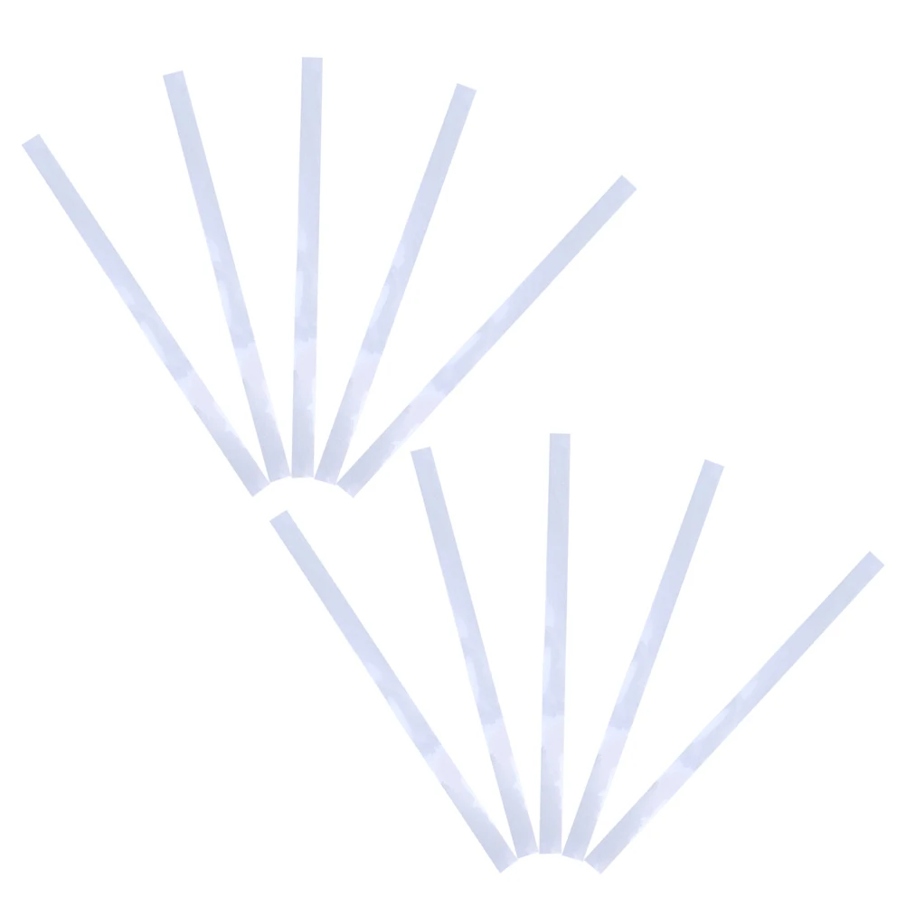 

10Pcs Reflective Strips for Speedometer High Accuracy Motor Measurement Tachometer Digital Photo Gauge Essential Tool Kit