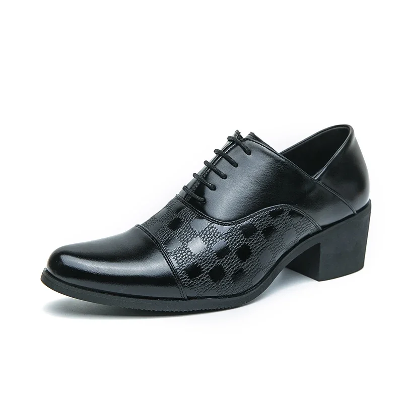 

Men'S Leather Shoes Spring Autumn Non-Slip Flat Casual Large Size Loafers Men'S Business Casual Fashion Designer Leather Shoes