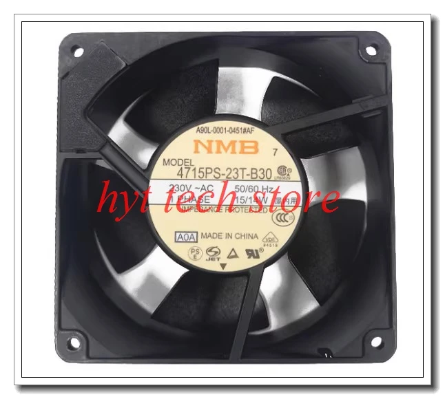 

Вентилятор 4715PS-23T-B30 230 В 15/15 Вт Оригинал и протестирован перед отправкой