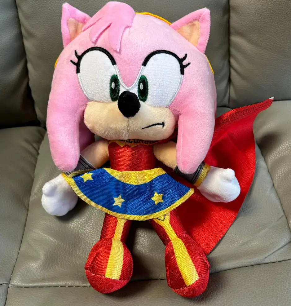 

НОВИНКА: Плюшевая игрушка-фигурка Shadow Knuckles Amy Tails, новая кукла-ежик из Super League Fierce Sonic, комфортная игрушка для взрослых и детей, подарки