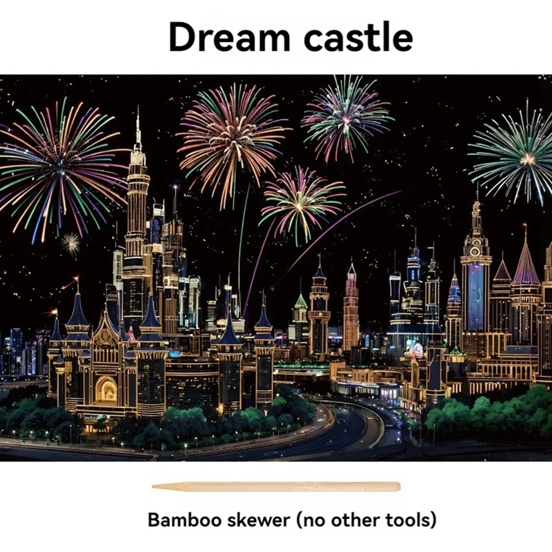 N11R--Handmade-Accessories-Adults-Scratching-Drawing-Decompression-Tool-Toy-Scraping-Painting-Birthday-Gift-DIY-Craft