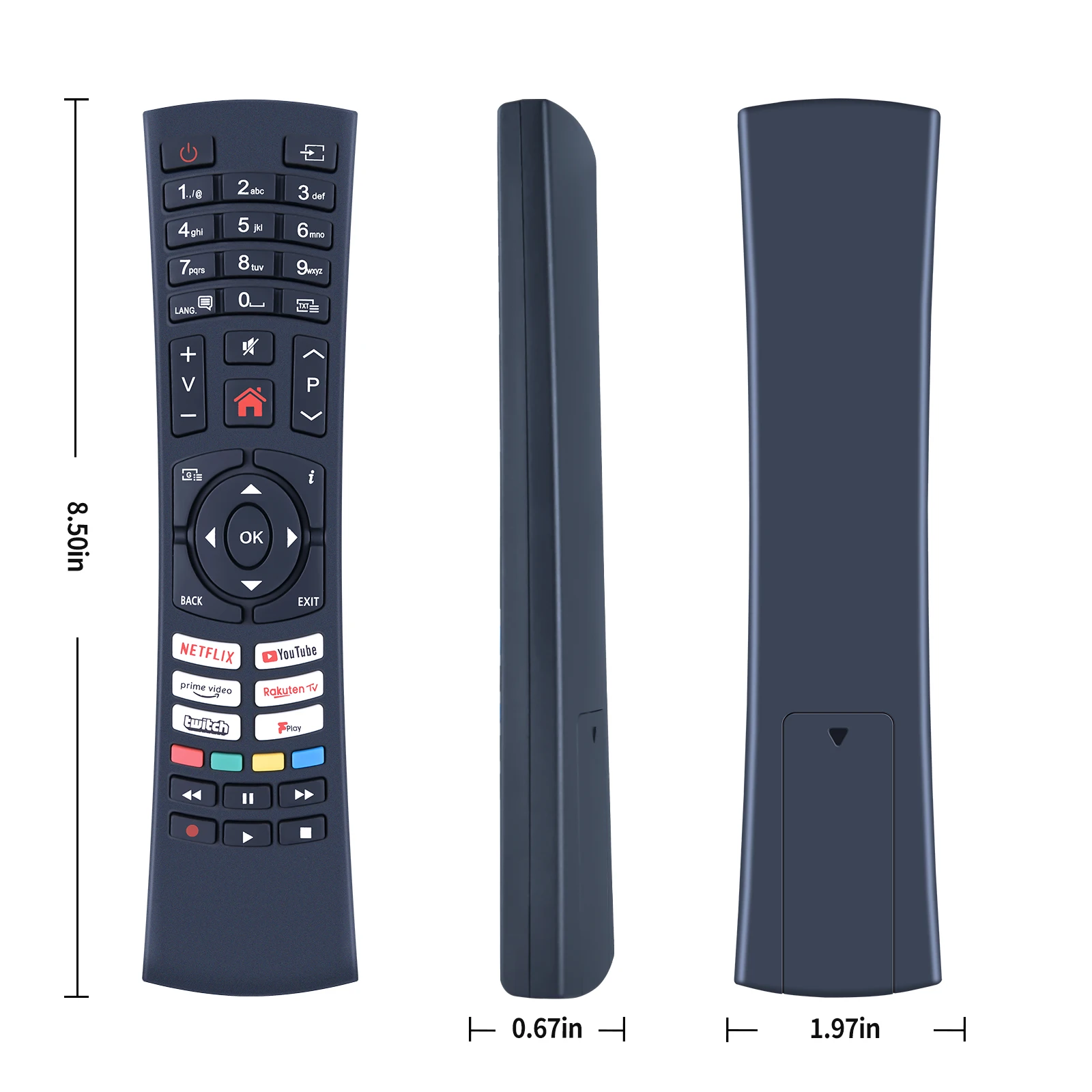 جهاز تحكم عن بعد للتلفاز ، فيستل بوش ، LED ، QLED ، تلفاز ذكي ، DLED40FHDS ، QLED50UHDS ، QLED55UHDS ، QLED43UHDS ، DLED32HDDVD ، RC4591P