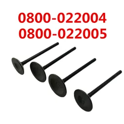 2 paia 4 pezzi pacchetto originale valvola di aspirazione e scarico 0800-022004 e 0800-022005 per CF MOTO 400 550 850 1000 cc ATV UTV Cforce Parts
