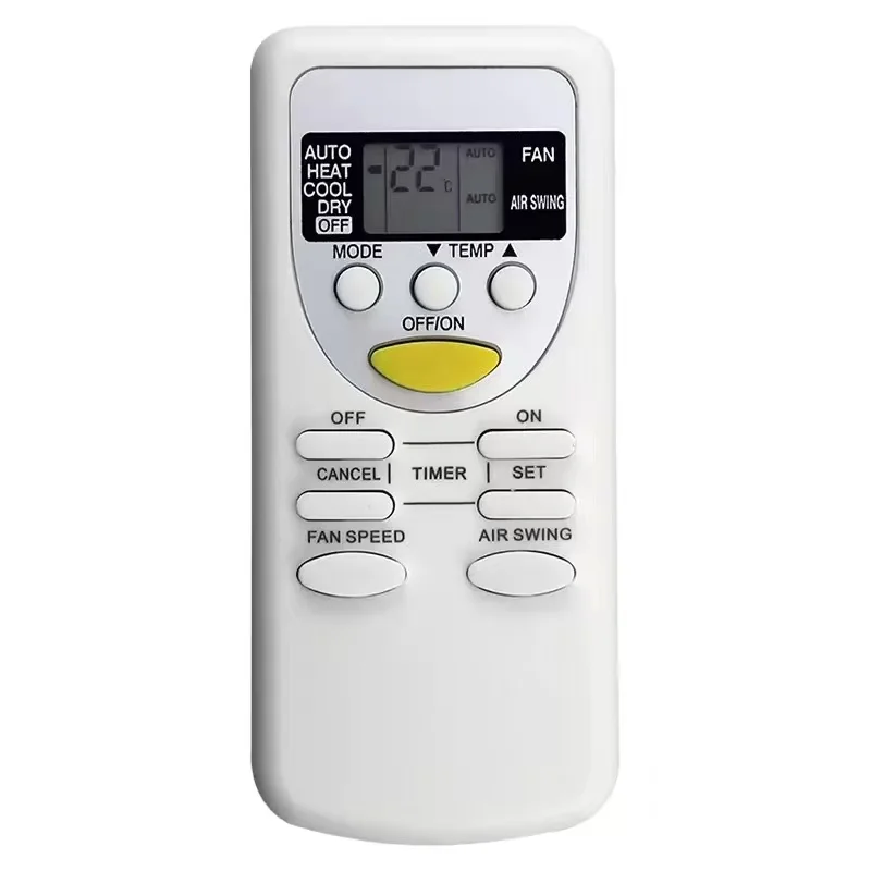A75C2665 Infrared Air Conditioner Remote Control, Compatible A75C2667 A75C2669 A75C2671 Household AC Controller