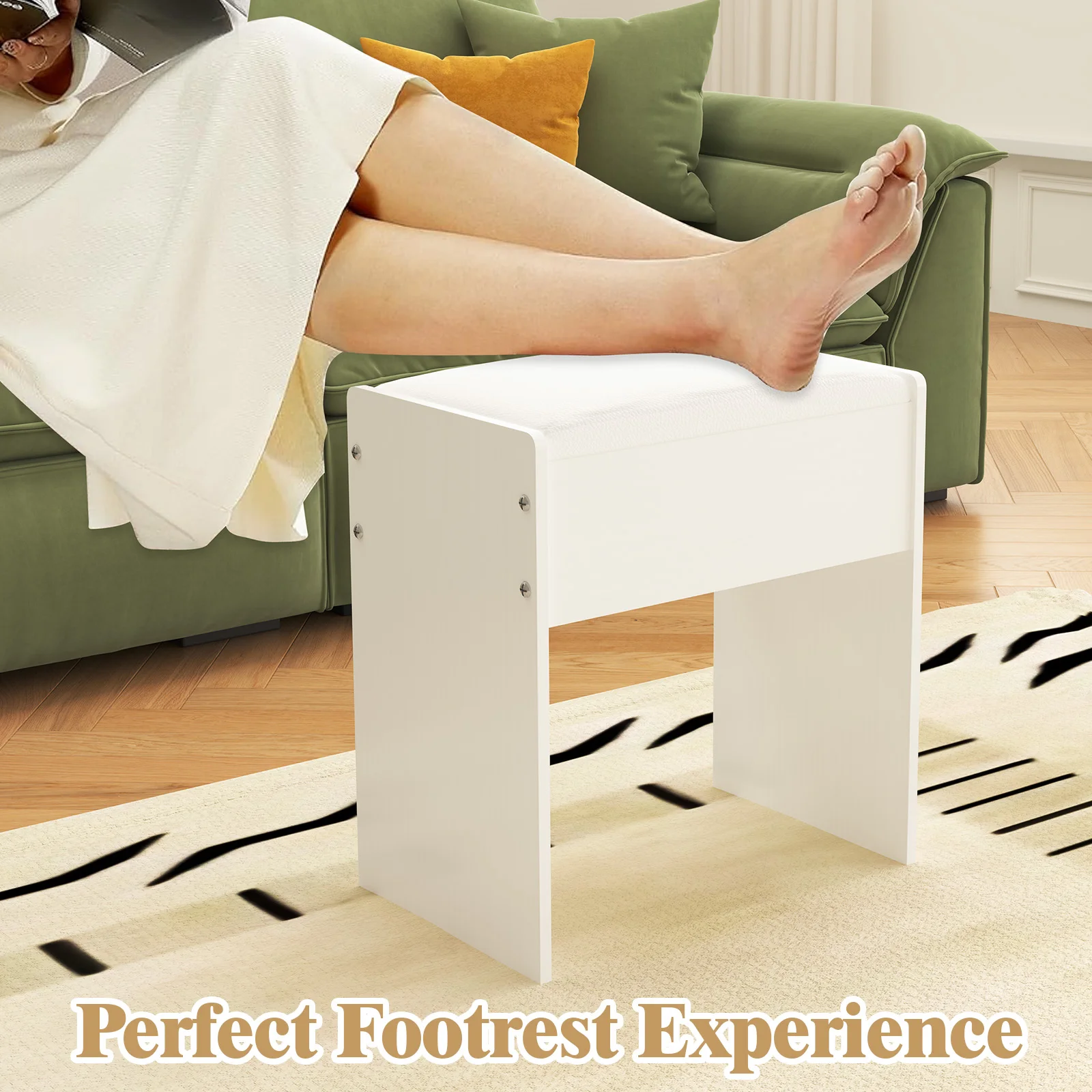 Padded Makeup Vanity Stool, St - Beauty Makeup Chair ulasan dan harga