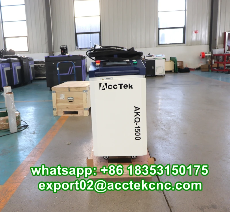 Mesin Pembersih Laser Serat Genggam 1500W 2000W 3000W untuk Logam, Kayu, Penghapus Cat, Pembersih Karat Laser Portabel, Penghilang Debu dan Cat Lama