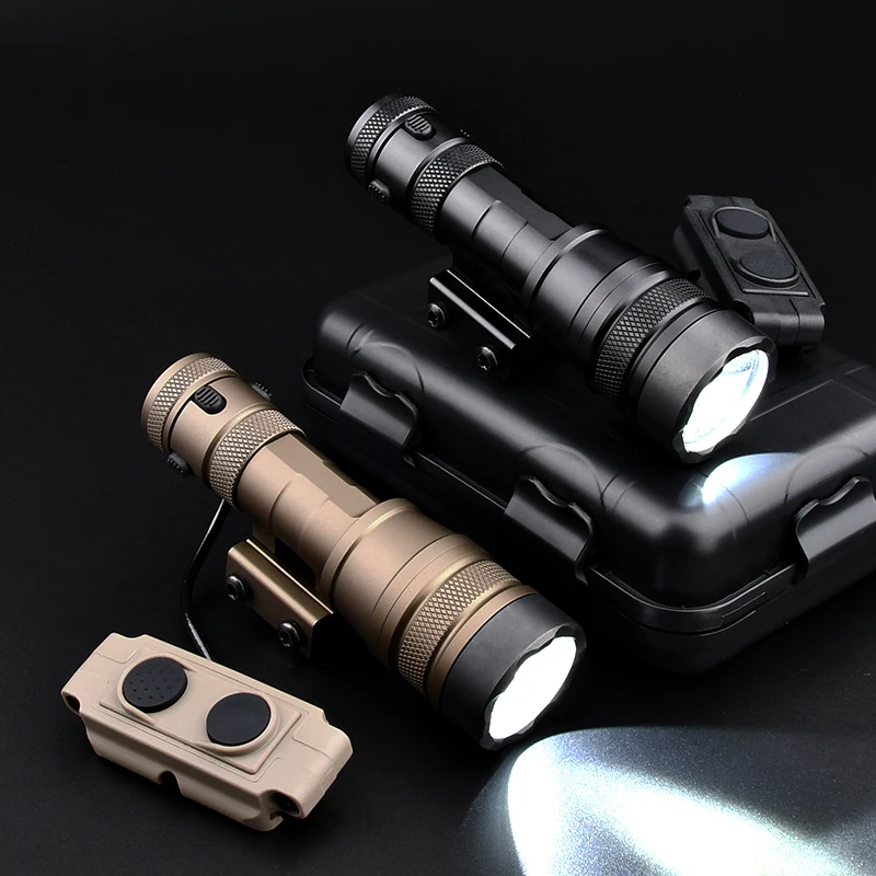 

Rein 1.0 Tactiacl Flashlight Hunting Scout Light LED Metal Airsoft Pistol Light Weapon Accessories With Dual Fcuntion Switch