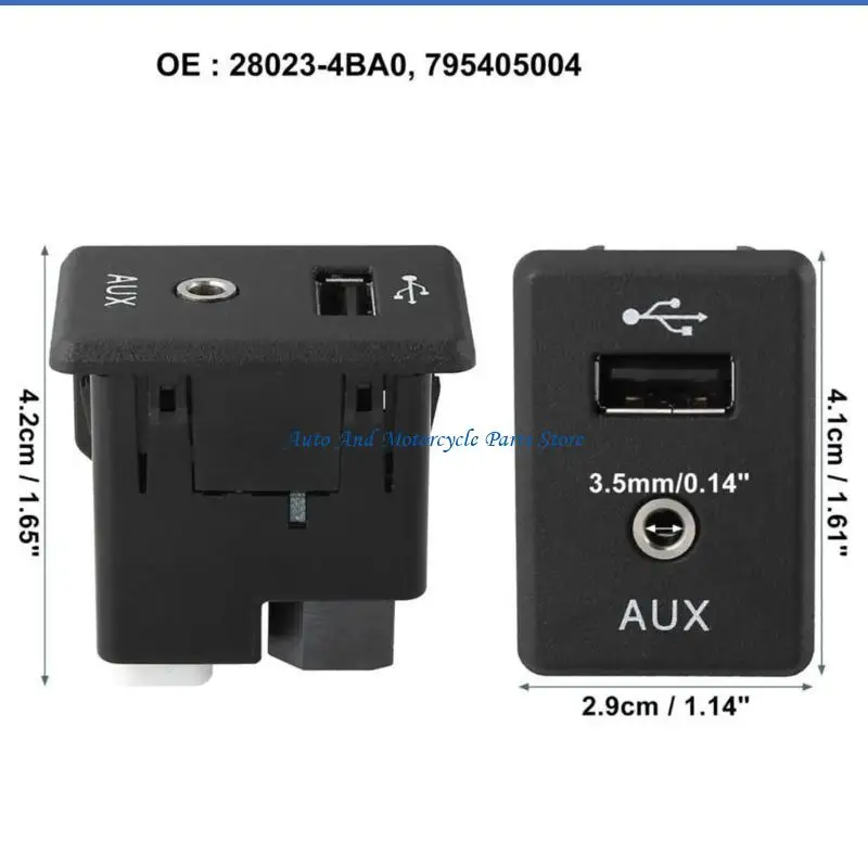 P9FD AUX-USB-Anschlussmodul 795405004 28023-4BA0B Video-Zusatzanschluss – Detail 6