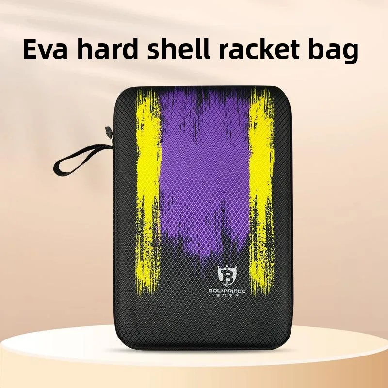 Nueva Bolsa Profesional para Raqueta de Tenis de Mesa Boli Prince, Bolsa de Almacenamiento Portátil, Estuche Rígido para Raqueta de Tenis de Mesa, Apta para el Uso Diario
