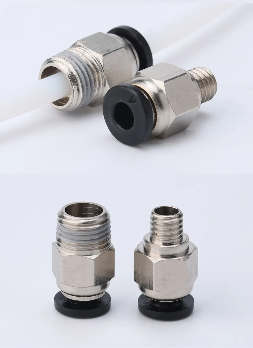 Trianglelab ® Pneumatischer Anschluss G1/8' / M6 für 3D-Drucker 4MM Bowden PTFE-Schlauch PC4 Kompatibel mit den Meisten 3D-DRUCKERN – Detail 10